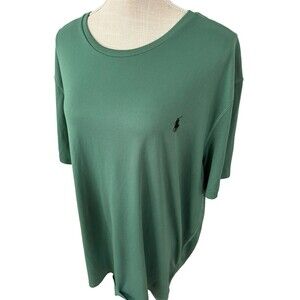 Polo‎ Ralph Lauren Performance Green Short Sleeve Crewneck Tshirt Size 1XB